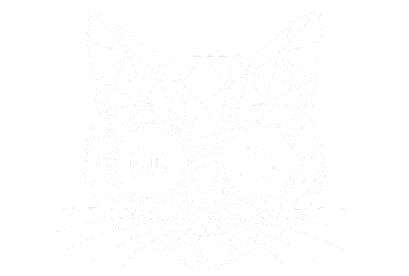CAT CLAUDE geometric cat face